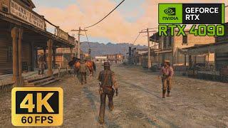 Red Dead Redemption PC Gameplay - 4K Ultra Settings | RTX 4090 Gameplay