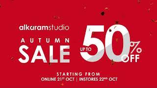 Alkaram Studio | Autumn Sale | Up to 50% OFF | Better Discounts!!