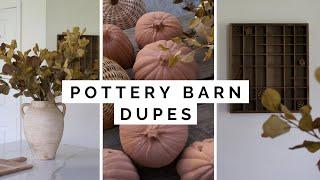 POTTERY BARN  VS THRIFT STORE | DIY POTTERY BARN INSPIRED FALL DECOR ON A BUDGET