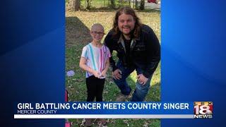 Wish comes true: Mercer County girl battling cancer meets Kentucky country singer Dillon Carmichael