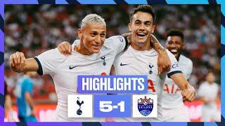 RICHARLISON SCORES HAT-TRICK IN SINGAPORE | TOTTENHAM HOTSPUR 5-1 LION CITY SAILORS | HIGHLIGHTS