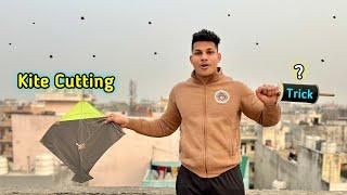 Kite Cutting Tricks | How To Cut Kite | Kites Vlog