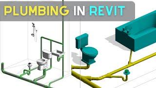 🟣Plumbing in Revit MEP  - Revit MEP Beginner