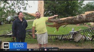 EF-2 tornado damages Temple