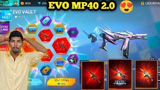  NEW EVO VAULT  MP40 2.0  FREEFIRE NEW EVO VAULT EVENT || FREEFIRE CROMASONIC MP40 FF NEW EVENT