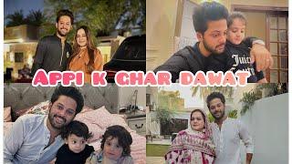 Appi k ghar dawat  |  a good family day  ️