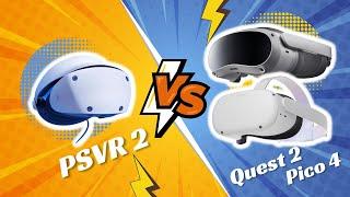 PSVR 2 vs. Pico 4 / Quest 2 - Welche VR Brille für VR Einsteiger? VR Kaufberatung!