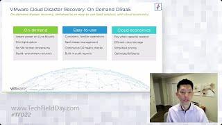 VMware Cloud Disaster Recovery Solution Overview