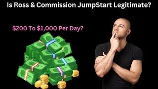 Ross Minchev Affiliate Marketing Course  |Commission Jumpstart Review.