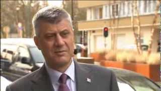 Arrival and doorstep by Hashim THAÇI, Prime Minister of Kosovo, at the Belgrade-Pristina Dialogue