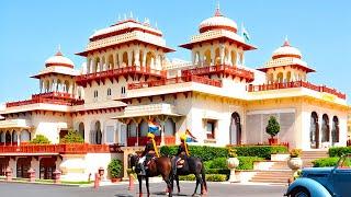 Taj Rambagh Palace Jaipur India - Best Hotel in the World (Full Tour & 4K Vlog)