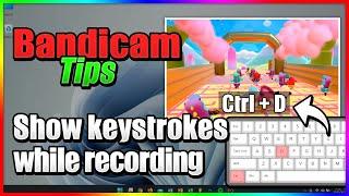 How to show your keyboard input while screen recording (keystroke)