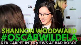 Shannon Woodward #Westworld interviewed at the 12th Annual Oscar Wilde Awards #OscarWildeLA