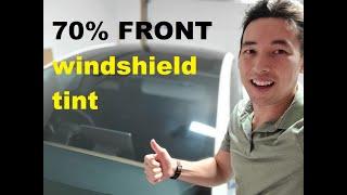 Should you tint your front Windshield? 70% Front Impressions