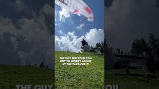 most stylish launch ever ‍Give 🪂Tim Alongi  if agree! #redbullxalps #paragliding #redbull