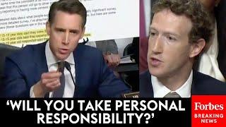 MUST WATCH: Josh Hawley Gets Applauded Multiple Times Ruthlessly Grilling Mark Zuckerberg