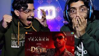 The Devil - Official Teaser Reaction  (HDR) | Challenging Star Darshan | Prakash Veer | B Ajaneesh