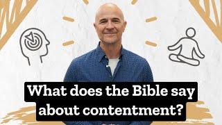 Contentment - Bold Steps with Dr. Mark Jobe