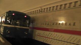 A ride on the St Petersburg Metro 07/06/15