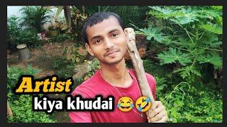 Artist kiya khudai || #art #artist #vlogs #artwork #gardening