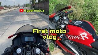 My First Moto Vlog | Motovlogging First vlog | Hypermotoz | #motovlog #firstmotovlog