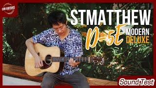 Review l  St. Matthew D-5E Modern Deluxe Series