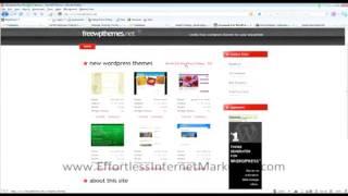 How to Upload and Use Wordpress Themes.avi