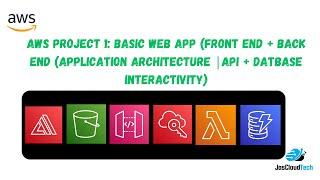 AWS Project: Basic Web APP (Front + Back End(Application Architecture |API + Database Interactivity)