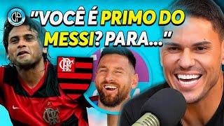 RESENHA MUITO ENGRAÇADA COM O PRIMO DO MESSI NO FLAMENGO 