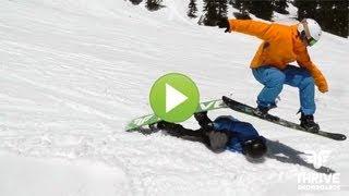 How To Snowboard: Falling Safely