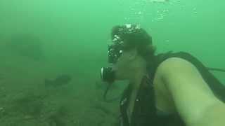 Niagara river scuba dive