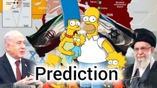 The Simpsons prediction about Iran v Israel | Simpsons prediction about war | Simpsons cartoon