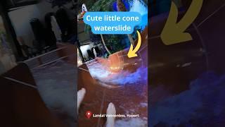 Cute littel cone waterslide at Landal Het Vennenbos [PRTV Short]