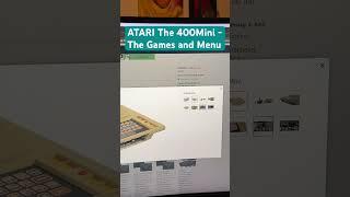 ATARI - The 400Mini - The games and menu - #The400Mini #atari #atari800xl #atari400