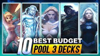 Top 10 BEST Budget Pool 3 Decks | Build These Decks FIRST | December 2022 | Marvel Snap