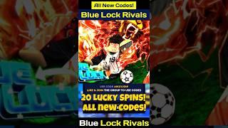 New Codes! Blue Lock Rivals Codes - All New Codes For Blue Lock Rivals Roblox