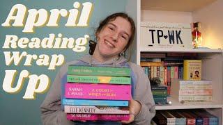 my April reading wrap up