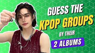 KPOP GAME | GUESS THE KPOP GROUPS BY THEIR 2 ALBUMS