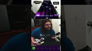 Some fairly ridiculous one handing on clone hero