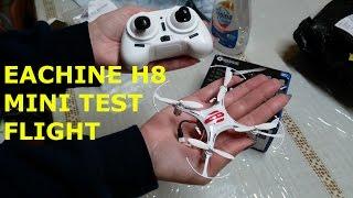 Eachine H8 mini test flight with flips