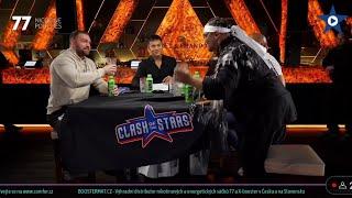 Mistr Kung-Fu Dolari Plzňako (Kudlanka) se polil vodou na B4CLASH (Clash Of The Stars 6)