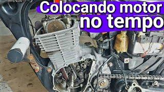 Aprenda a colocar motor 150 no tempo, pra não cometer esse erro e quebrar o motor