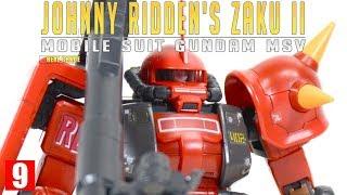 [REVIEW 2.0] RG 1/144 죠니 라이덴 전용 자쿠 II / JOHNNY RIDDEN'S ZAKU II