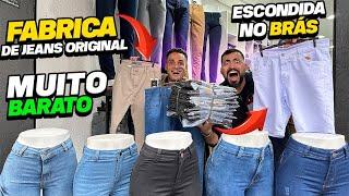 URGENTE ACHEI A FÁBRICA DE JEANS PREMIUM DO BRÁS MUITO BARATO PRA REVENDER (TEM PROMOÇÃO ESPECIAL)