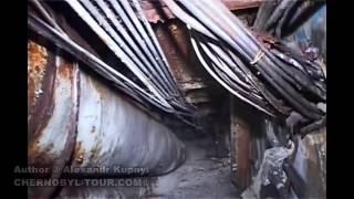 Pripyat. Inside the Chernobyl Nuclear Power Plant's shelter/sarcophagus.