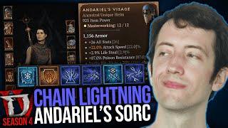 Diablo 4 - Fieldtesting the Andariel's Visage Chain Lightning Sorc