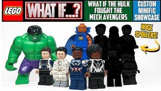 LEGO Marvel WHAT IF: HULK FOUGHT THE MECH AVENGERS (S3E1) Custom Minifig Showcase