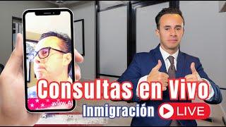 Consulta de Inmigración en Vivo. Abogado de inmigración en Estados Unidos. Residencia permanente.