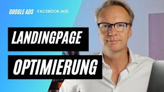 10 Tricks um Google Ads und facebook Ads zu optimieren - Landingpage Optimierung