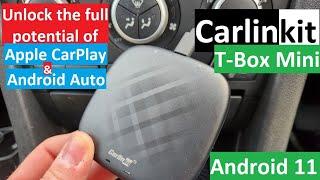 Carlinkit CPC200 T-Box Mini Android AI Box - 4G and Wireless Apple CarPlay + Android Auto